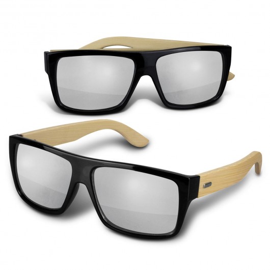 Promotional Surfside Bamboo Mirror Lens Sunnies